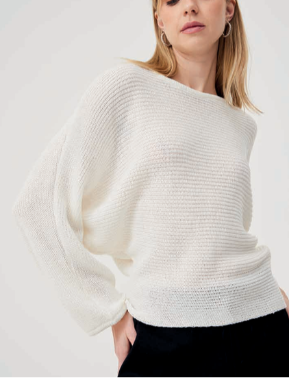 Blusa Tricot ponto pérola